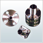 Processing by NC lathe and machining center